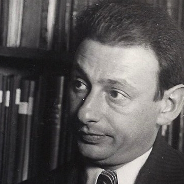 The Jewish, religious historian and close friend of Benjamin, Gershom Scholem (1935).